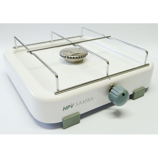 Samba gas cooker with flame failure device, 1 burner - White - 50 mbar