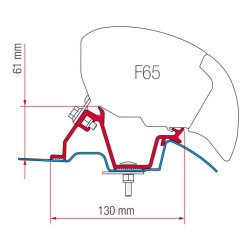Fiamma Adapter High Roof Sprinter F65 Eagle 400