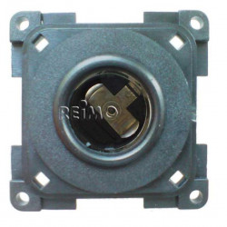 12V/10A car socket (cigarette lighter socket). Slate grey. Loose (unpackaged).