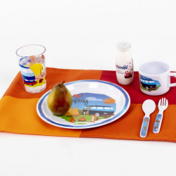 Camp4 melamine children's tableware set "WE LOVE CAMPING"