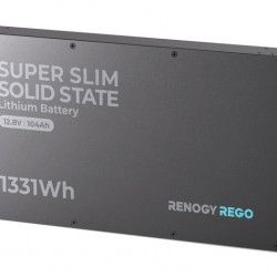 Super slim SOLID STATE LiFePO4 battery 104 Ah