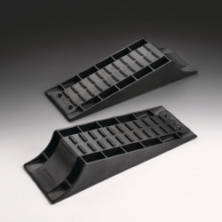 Standard wedge - Stepless - Black - Set of 2