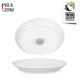 2 magnetic porcelain plates