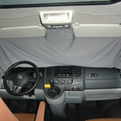 Cab privacy curtain - For VW T5 / T6, VW Caddy Maxi, Vito Metris