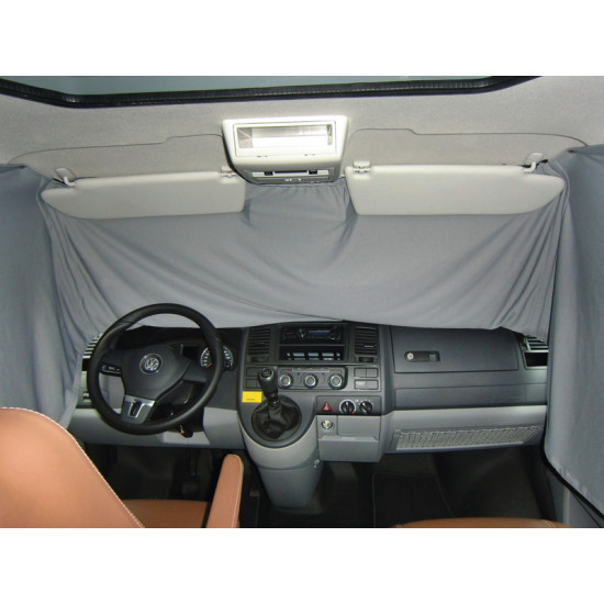 Cab privacy curtain - For VW T5 / T6, VW Caddy Maxi, Vito Metris
