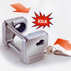 Diebstahlsicherung Robstop für Sicherheitskupplung WS 3000 plus