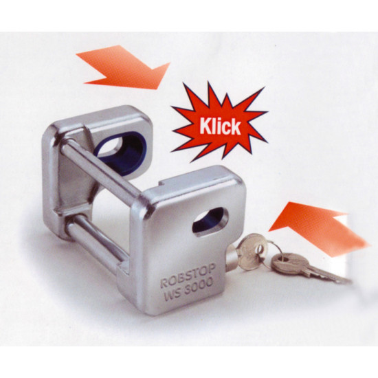 Diebstahlsicherung Robstop für Sicherheitskupplung WS 3000 plus