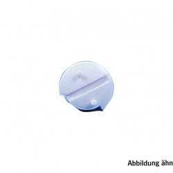 Knurled screw 1 pc. dark grey