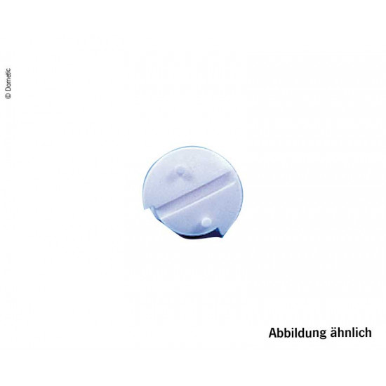 Knurled screw 1 pc. dark grey