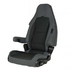 Pilot seat S 10.1, cover Tavoc2, grey/black for passenger side