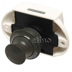 Push-Lock Furniture Lock Complete Set - Grey - Pack of 50