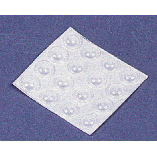 Round noise damper, 8x2.2mm, 16 pieces