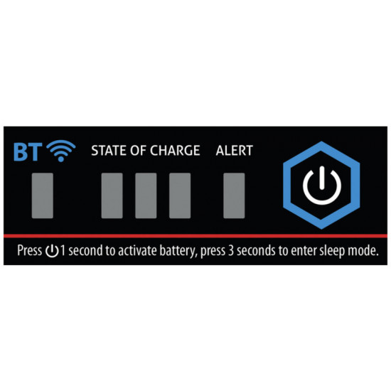 LiFePO4 lithium battery Li50BT-H with Bluetooth and heating function - 50 Ah