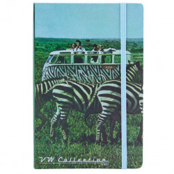 VW T1 Bulli Bus Notebook A5 Lined - Safari