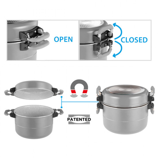 Brunner Fusion 7+1 Cookware Set