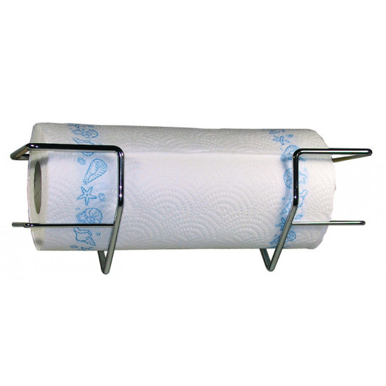 Chrome-plated paper roll holder
