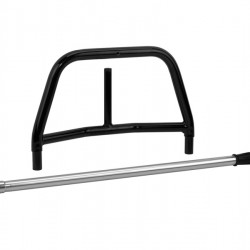 BackSupport folding aid for trailer hitch for BackBox & Back Carrier