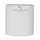 Filler neck with magnetic flap - White