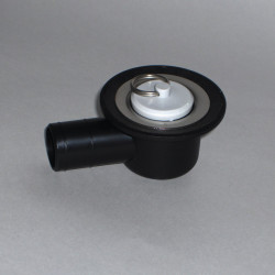 Angled wastewater drain - 33 mm