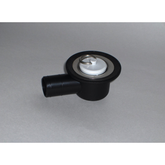 Angled wastewater drain - 33 mm