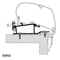 Thule roof mounting adapter for Hobby