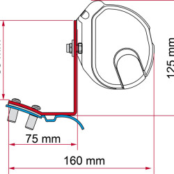 Fiamma Adapter for F35 Vito SD up to 2004