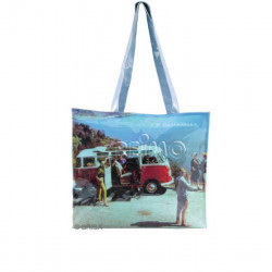VW Collection PVC Shopper Bag "Scenery" 40 x 35 x 12 cm