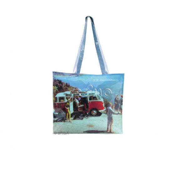 VW Collection PVC Shopper Bag "Scenery" 40 x 35 x 12 cm