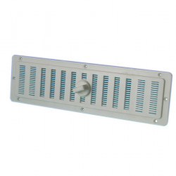 Sliding vent 250x70mm, white