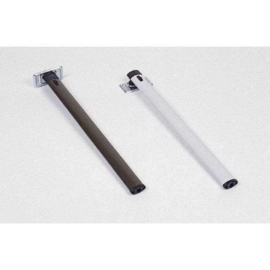 Stable folding table base - folds at the top