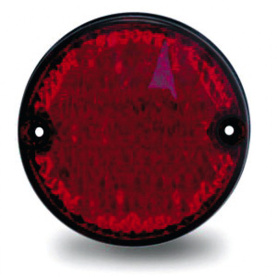 LED brake/tail light 12V, 3/3/0, 3W IP67 500 mm cable red