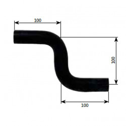 Rubber S 100x100x100mm