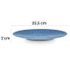 Ocean breakfast plates - set of 2