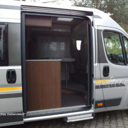 Insect screen door for Ducato (X250/X290) + Boxer + Jumper from 2007 onwards, low door