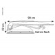 Carbest Travelsat 2 - Single satellite system with Bluetooth and skew (80 cm)
