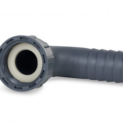 Hose barb with union nut