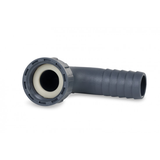 Hose barb with union nut