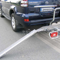 E-bike carrier, scooter carrier for towbar, 120kg payload