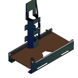 Gas cylinder pull-out for rear garage - For up to 2 gas cylinders