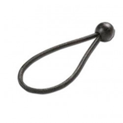 Rubber tensioners with ball, 5 pieces, for tarpaulins, side panels, etc.