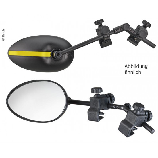 Speed Fix Clip-on Mirror XXL Flat Glass - Set of 2