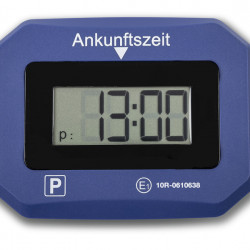 Electronic parking disc