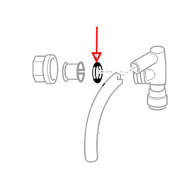 Silicone O-ring 10x2.5mm