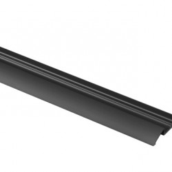 Aluminum profile for LED strips - semicircular - length 1.5 m