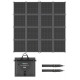 Mobile, foldable solar blanket 400 W