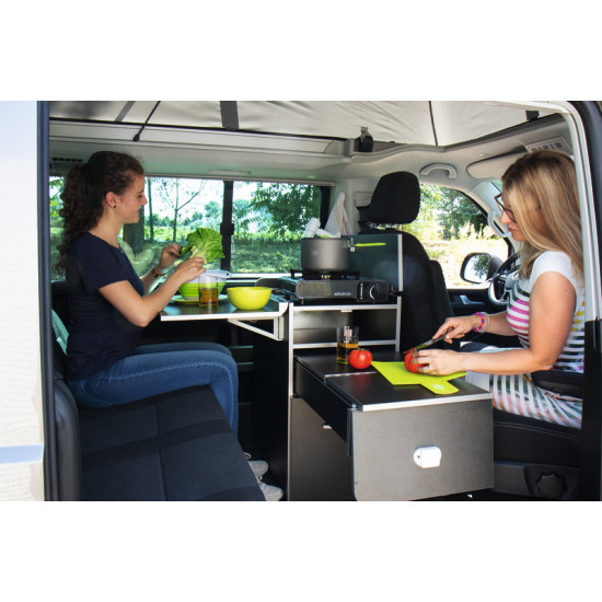 Calicook kitchen module for VW T5/T6 Multivan and California Beach