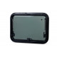 W628 x H477mm RW Fusion Curved Acrylic Glass Safety Glass Awning Window