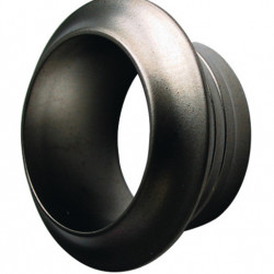 Push Lock Rosette - 19 mm wood thickness - matte silver - pack of 50