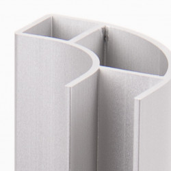 Aluminum flap profile 1400mm