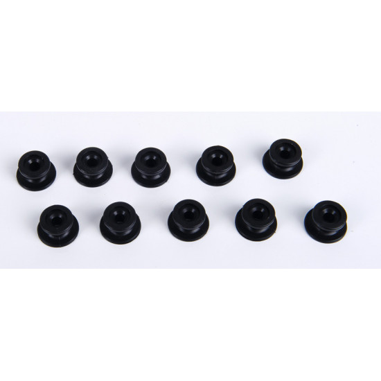Round lashing point or lashing hook, 10 pieces